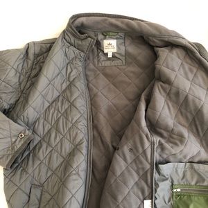 Men’s L Peter Millar Fleece Lined Travel Coat